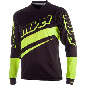 MVD Racewear Indicator Jersey Black/Fluor Yellow