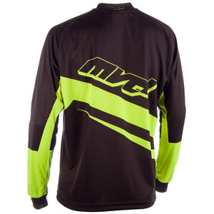 MVD Racewear Indicator Jersey Black/Fluor Yellow