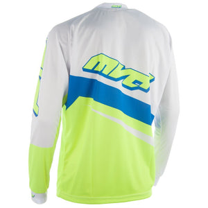 MVD Racewear Indicator Jersey Blue/Fluor Yellow