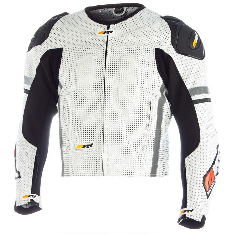 MVD Racewear  Supermoto Jacket White