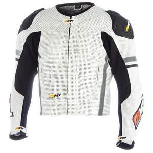 MVD Racewear  Supermoto Jacket White