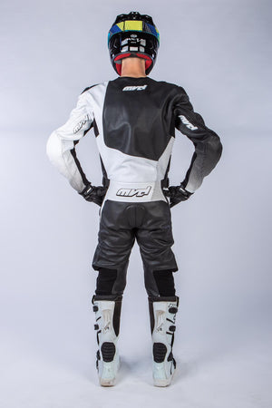 This is the back of the MVD Racewear Supermoto suit.  It's awesome.