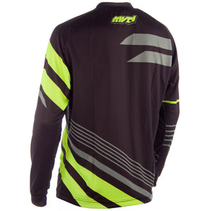 MVD Racewear Sharp Jersey Black/Fluor Yellow