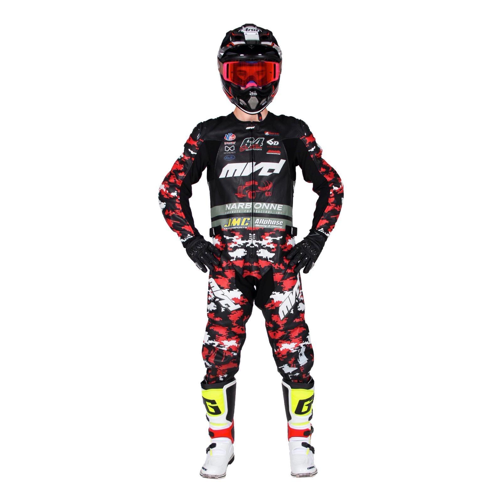 MVD Racewear CUSTOM Excelerator Supermoto Suit MVD USA