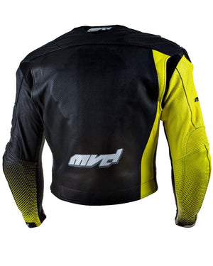 MVD Racewear Excelerator Supermoto Jacket Yellow