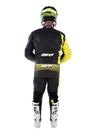 MVD Racewear Excelerator Supermoto Jacket Yellow